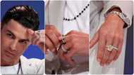 Ronaldo spotted wearing engagement ring alongside a Rolex wristwatch worth over GHc4m