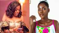 Nana Aba Anamoah offers big help to talented young lady who reads news just like her in viral video