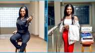 Pretty Ghanaian lady celebrates as she graduates as a Physician Assistant