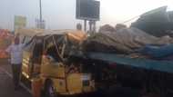 2 people reported dead after Trotro crashed into broken-down trailer at Tesano