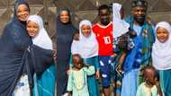 Touching photos drop as young poet Nakeeyat celebrates Eid-al-Fitr with family of 10-year-old victim of Kasoa sakawa murder