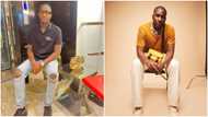 Saahene Osei, Despite's Son, Drops New Fashionable Photos On His Instagram Page