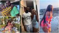 Beautiful curvy lady & boyfriend who dated in SHS get back together after years