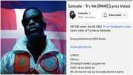 Sarkodie's Try Me song to Yvonne Nelson hits 0.5 million views on YouTube in 2 days, trends number 1