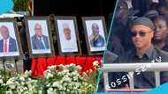 Andre Ayew Mourns as Dr. Murtala Mohammed and Alhaji Muniru Receive State Burial