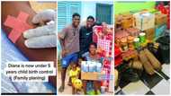 Poor 17-year-old Ghanaian girl with 2 sets of twins given rented house, shop & 5-year birth control