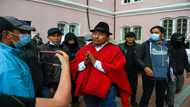 Eighteen days of living cost revolt by Indigenous Ecuadorans who blocked roads and oil wells cost the country at least $1 billion, the central bank said Monday as the movement's leader went on trial.