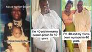 Lady whose mum was arrested when she was born posts sad video: "She has been in prison for 40 years"