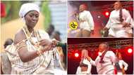 Video of curvy Eno Barony's performance to hit song Heavy Load at coronation concert causes stir online