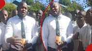 Teacher Dons school uniform, sings with students: "Not Military Camp"