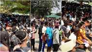 Accra City Campus throws caution to the wind as students crowd for registration