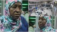Woman complains bitterly in video after she was charged GHC 7.50 to use trolley at airport