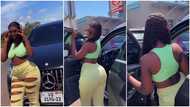 Hajia Bintu: Popular TikToker Flaunts New Mercedes Benz In Video