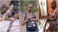 I won't cut them: Woman with 12 inches nails she has grown for 30 years shares how she cooks with them in video