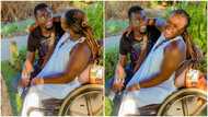 “After 3 years of chatting, he finally showed up” - Lady in wheelchair drops photos with handsome man