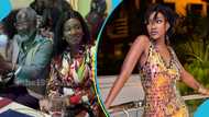 Ebony Reigns' dad and elder sister party hard in video at Abrokyire Hemaa’s birthday party