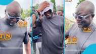 Mikki Osei Berko breaks down in tears as he visits Daddy Lumba's house to mourn with his family