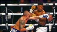 Judges’ scorecards reveal who would have won before Anthony Joshua suffered eye injury in round 9 vs Usyk