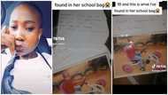 Woman cries out, shares note and photo she found in her 10-year-old daughter's school bag