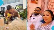 Hopeson Adorye praises wife, shades Asiamah after viral video hyping Mama Pat