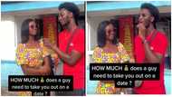 Pretty Ghanaian lady says she won't be bothered to go on a date at a chop bar