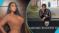Peace Hyde furthers her education at Harvard Business School, drops photo