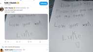 Mother shares sweet letter penned by son to mythical creature; remains puzzled about response