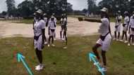 Video of a recruit who struggles to march like the rest of her team surfaces online