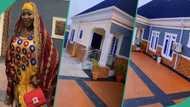 Nigerian woman completes her third mansion, video stuns viewers online