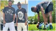 Christian Atsu: Wakaso hits the pitch to train after burying his best friend and sends a message to Ghanaians