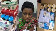 She can now smile: GH mom of preterm twins abandoned by her baby daddy receives food items and cash