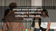 80 unique work anniversary messages & wishes for colleagues, boss, and friends