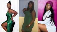 Pretty Lady Flexes Her Hourglass Body in Photo Showing Her Before and After Massive Weight Loss
