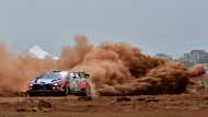 Ogier pulls ahead in Safari Rally opener