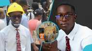 KNUST Elections: SRC Presidential hopeful starts road construction project to win students' hearts