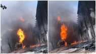 See photos: Huge gas explosion rocks Kumasi Shoe Factory