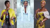 Ahuofe Patri drips in beautiful outfit to mark her b'day; Van Vicker, Kafui Danku, other stars react