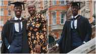 “Made my mum smile” - Young man warms hearts with photos as he graduates from varsity; many react