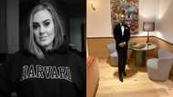 Photos droo as multiple award-winning singer Adele shows off her new 'bae'
