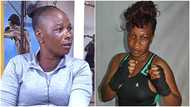 “I received GH¢200 after my first professional fight” - Ghana's oldest female boxer reveals in video