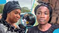 Daddy Lumba's sisters Ernestina and Faustina Fosuh share emotional reunion at Kofi Lumba's funeral, video