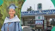 Disgraced NOUN law graduate Anyim Veronica featured in recent Rivers State University examination