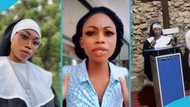 Ghanaian lady celebrates transformation from ‘baddie’ to Roman sister