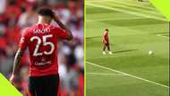 Manchester United Star Comforts Jadon Sancho After Penalty Miss