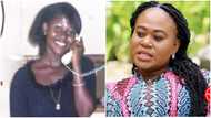Afia Asamani: Atinka Media presenter recounts hard times in video: “I used to pound fufu for people”