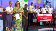 The Shark Quiz: Labone SHS's Michelle Nana Serwaa Akyeampomg wins Best Female Student Award