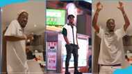 Shatta Wale dances to Fancy Gadam's new song in trending video, Ghanaians praise him