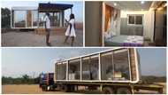 Ghanaian man builds transportable homes for people to travel with their houses