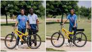 Two graduates of Academic City University College build electric bicycle, video melts hearts