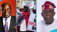 Protest at Nigerian High Commission: Group petitions Tinubu over attacks on Sam Jonah's firms